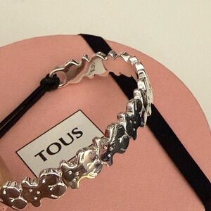 Tous Bears Silver Cuff Bracelet